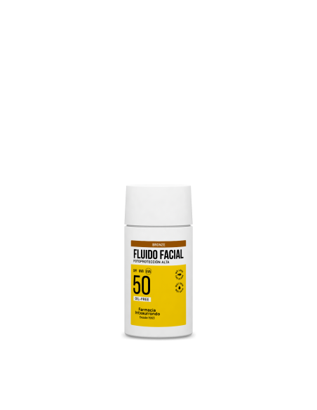 FLUIDO FACIAL SPF50 COLOR BRONZÉ